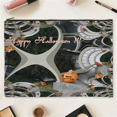 Creepy Pumpkin Fractal Cosmetic Bag (xxxl) 