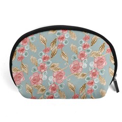 Background Page Template Floral Accessory Pouches (large) 