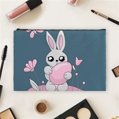 Easter Bunny  Cosmetic Bag (large) 