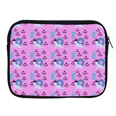 Punk Baby Pink Apple Ipad 2/3/4 Zipper Cases