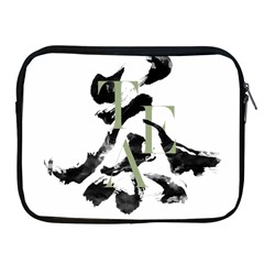 Tea Calligraphy Apple Ipad 2/3/4 Zipper Cases