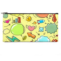 Cute Sketch Child Graphic Funny Pencil Cases
