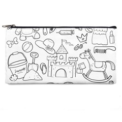 Baby Hand Sketch Drawn Toy Doodle Pencil Cases