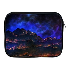 Landscape Sci Fi Alien World Apple Ipad 2/3/4 Zipper Cases