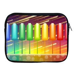 Abstract Landscape Background Apple Ipad 2/3/4 Zipper Cases