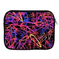 Abstrait Neon Colors Apple Ipad 2/3/4 Zipper Cases