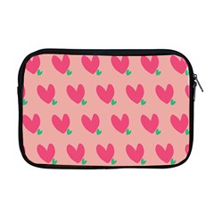 Hearts Apple Macbook Pro 17  Zipper Case