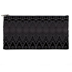 Boho Black Diamonds Pencil Case