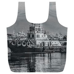 Tugboat At Port, Montevideo, Uruguay Full Print Recycle Bag (xxxl)
