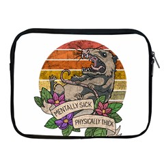 Possum - Mentally Sick Physically Thick Apple Ipad 2/3/4 Zipper Cases