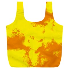 Textureorangejaune Full Print Recycle Bag (xxxl)