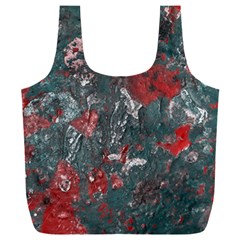 Multicolored Surface Texture Print Full Print Recycle Bag (xxxl)