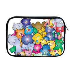Cats Cartoon Cats Colorfulcats Apple Macbook Pro 17  Zipper Case