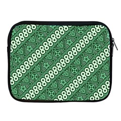 Vector Batik Pattern Java Indonesia Art Apple Ipad 2/3/4 Zipper Cases