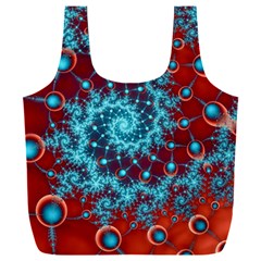 Fractal Pattern Background Full Print Recycle Bag (xxxl)