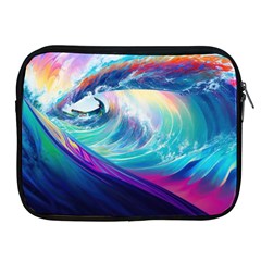 Waves Ocean Sea Tsunami Nautical Nature Water Apple Ipad 2/3/4 Zipper Cases