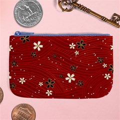 Flowers-106 Large Coin Purse