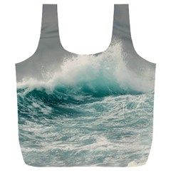 Big Storm Wave Full Print Recycle Bag (xxxl)