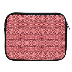 Pink-art-with-abstract-seamless-flaming-pattern Apple Ipad 2/3/4 Zipper Cases