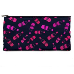 Wine Bottles Background Graphic Pencil Case