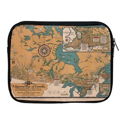 World Map Travel Pattern Architecture Apple Ipad 2/3/4 Zipper Cases