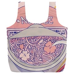 Ramen Kawaii Aesthetic Pink Full Print Recycle Bag (xxxl)