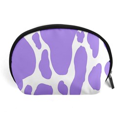 Cow Print, Aesthetic,violelilac, Animal, Purple, Simple Accessory Pouch (large)