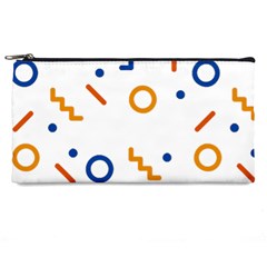 Abstract Dots And Line Pattern T- Shirt Abstract Dots And Line Pattern 4 Pencil Case
