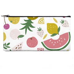 Fruits T- Shirt Funny Summer Fruits Collage Fruit Bright Colors T- Shirt Pencil Case
