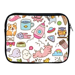 Set-kawaii-doodles -- Apple Ipad 2/3/4 Zipper Cases