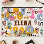 Personalized Dessert Illustration Name Cosmetic Bag Cosmetic Bag (XXXL) Front