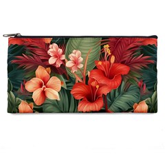 Tropical Flower Bloom Pencil Case