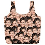 Personalized Photo Many Face Head Recycle Bag Full Print Recycle Bag (XXXL) Back
