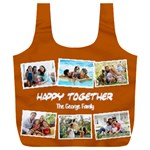 Personalized Photo Family Love Any Text Recycle Bag Full Print Recycle Bag (XXXL) Front
