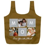 Personalized Mom Love You So Much Photo Recycle Bag Full Print Recycle Bag (XXXL) Back