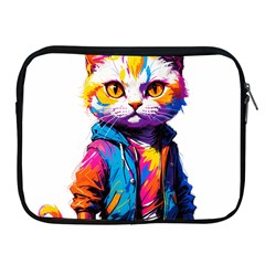 Wild Cat Apple Ipad 2/3/4 Zipper Cases