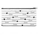 Personalized Heart Line Name Pencil Case Pencil Case Back