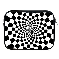 Geomtric Pattern Illusion Shapes Apple Ipad 2/3/4 Zipper Cases
