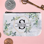 Personalized Initial Name Large Coin Purse Large Coin Purse Front