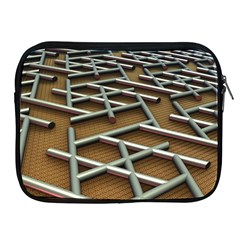Expression Of Structure Apple Ipad 2/3/4 Zipper Cases