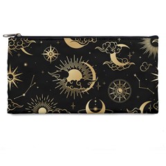 Asian Seamless Pattern With Clouds Moon Sun Stars Vector Collection Oriental Chinese Japanese Korean Pencil Cases