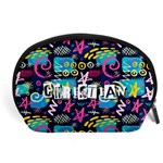 Personalized Hand Drawn Graffiti Name Any Text Accessory Pouch (Large) Front