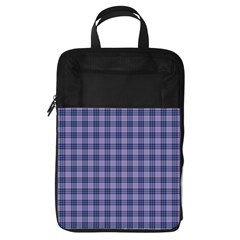 Purple Plaid Tartan 1 Foldable Shoe Storage Bag