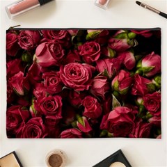 Floral Buds Of Roses Beautiful Flowers Cosmetic Bag (xxxl)