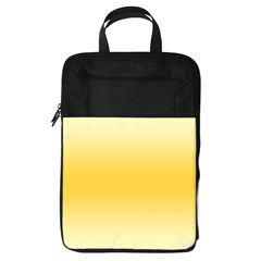 Cream Yellow To Amber Orange Bilinear Gradient Foldable Shoe Storage Bag