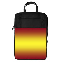 Burgundy Red To Electric Yellow Bilinear Gradient Foldable Shoe Storage Bag