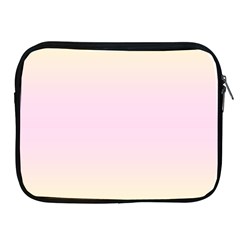 Cream Yellow To Pink Lace Bilinear Gradient Apple Ipad 2/3/4 Zipper Cases