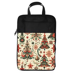 Christmas Tree Snow Foldable Shoe Storage Bag