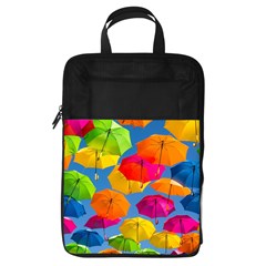 Umbrella, Colorful, Positive, Sky, Rainbow Foldable Shoe Storage Bag
