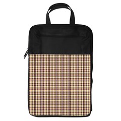 Retro 60s 50s Plaid Pattern 3 Foldable Shoe Storage Bag
